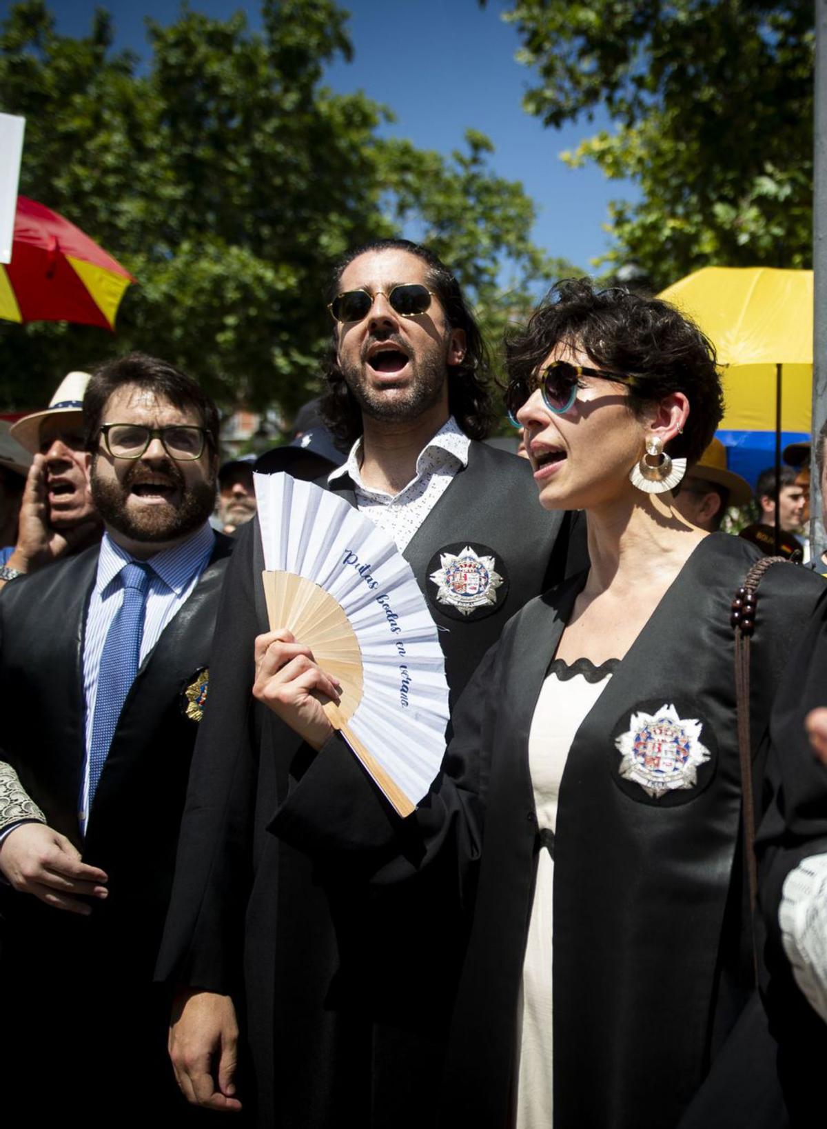 Els jutges i fiscals en vaga parlen d’una aturada "històrica" Els jutges i fiscals en vaga parlen d’una aturada "històrica"