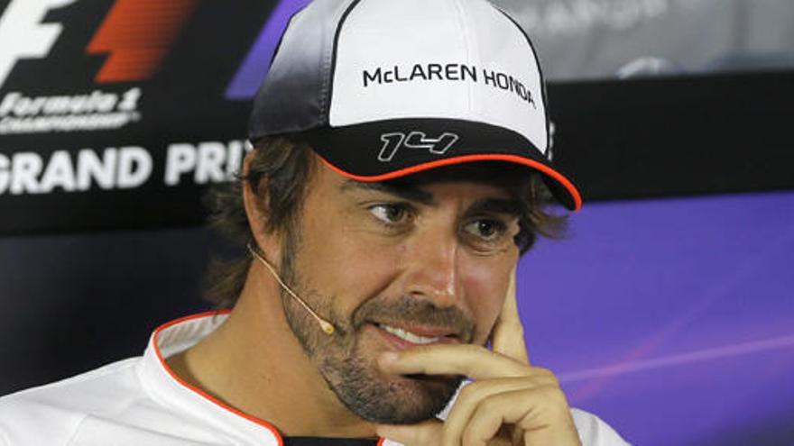 Fernando Alonso se muestra optimista de cara al GP de Gran Bretaña.