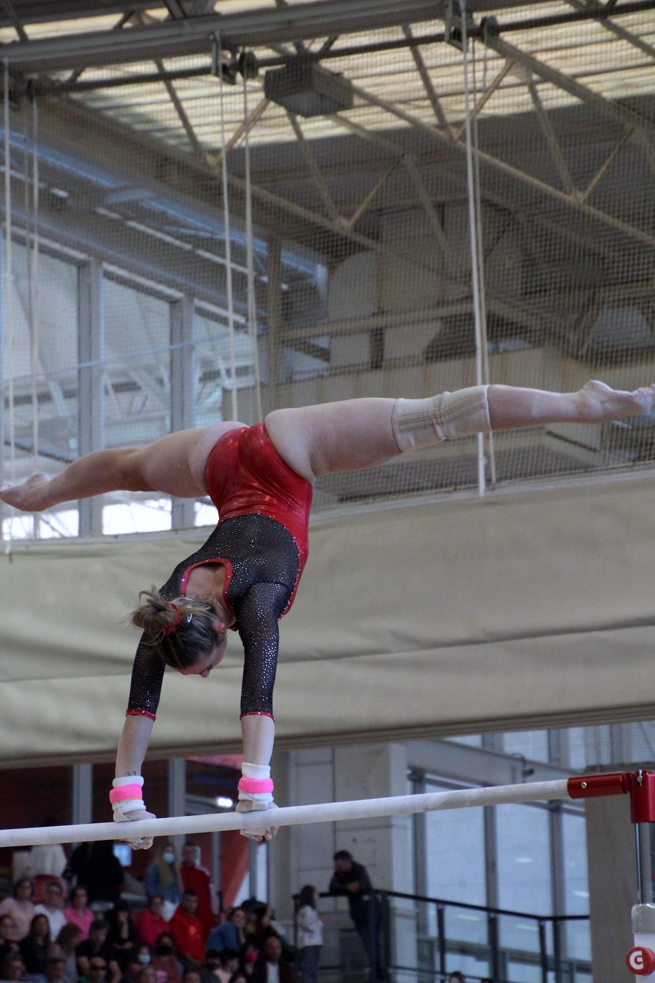 Segunda fase de la Liga Iberdrola de gimnasia artística en Gijón