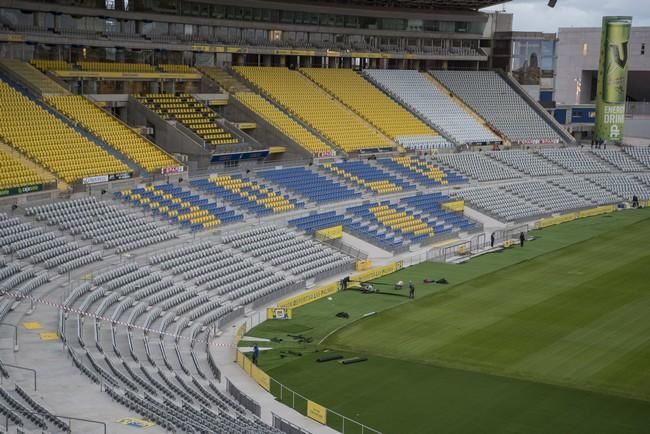 Siguen las obras en el Estadio de Gran Canaria