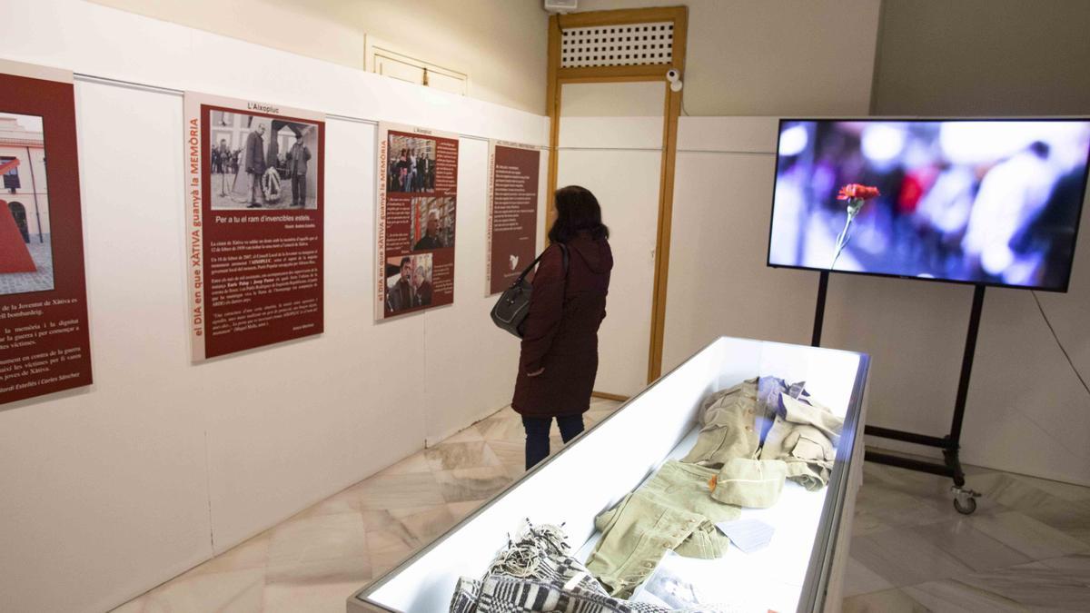 La Casa de Cultura de Xàtiva acoge dos exposiciones de memoria histórica