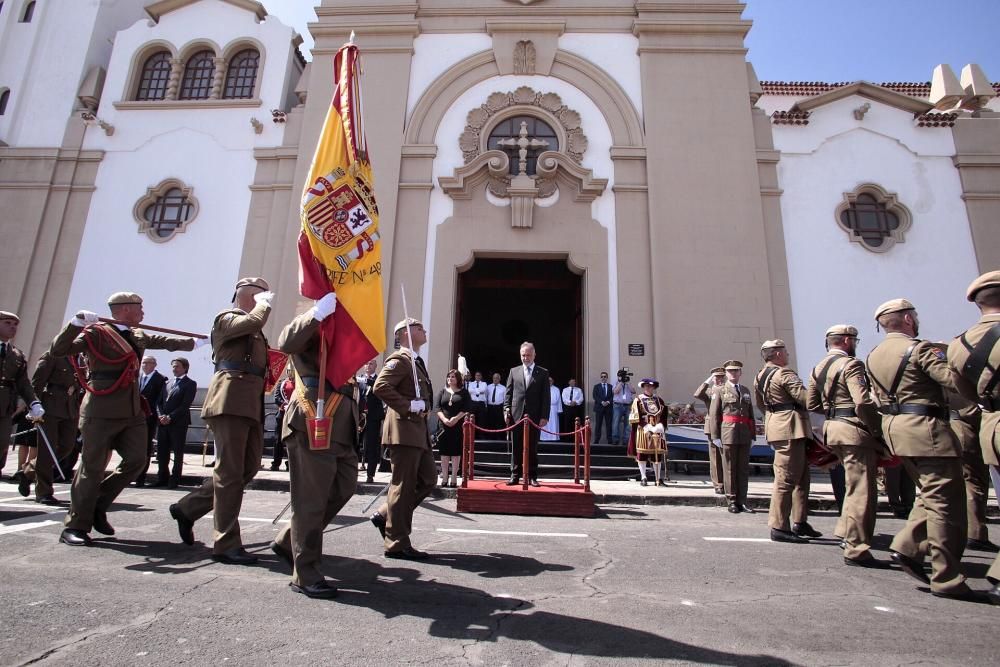 Ángel Víctor Torres, en Candelaria