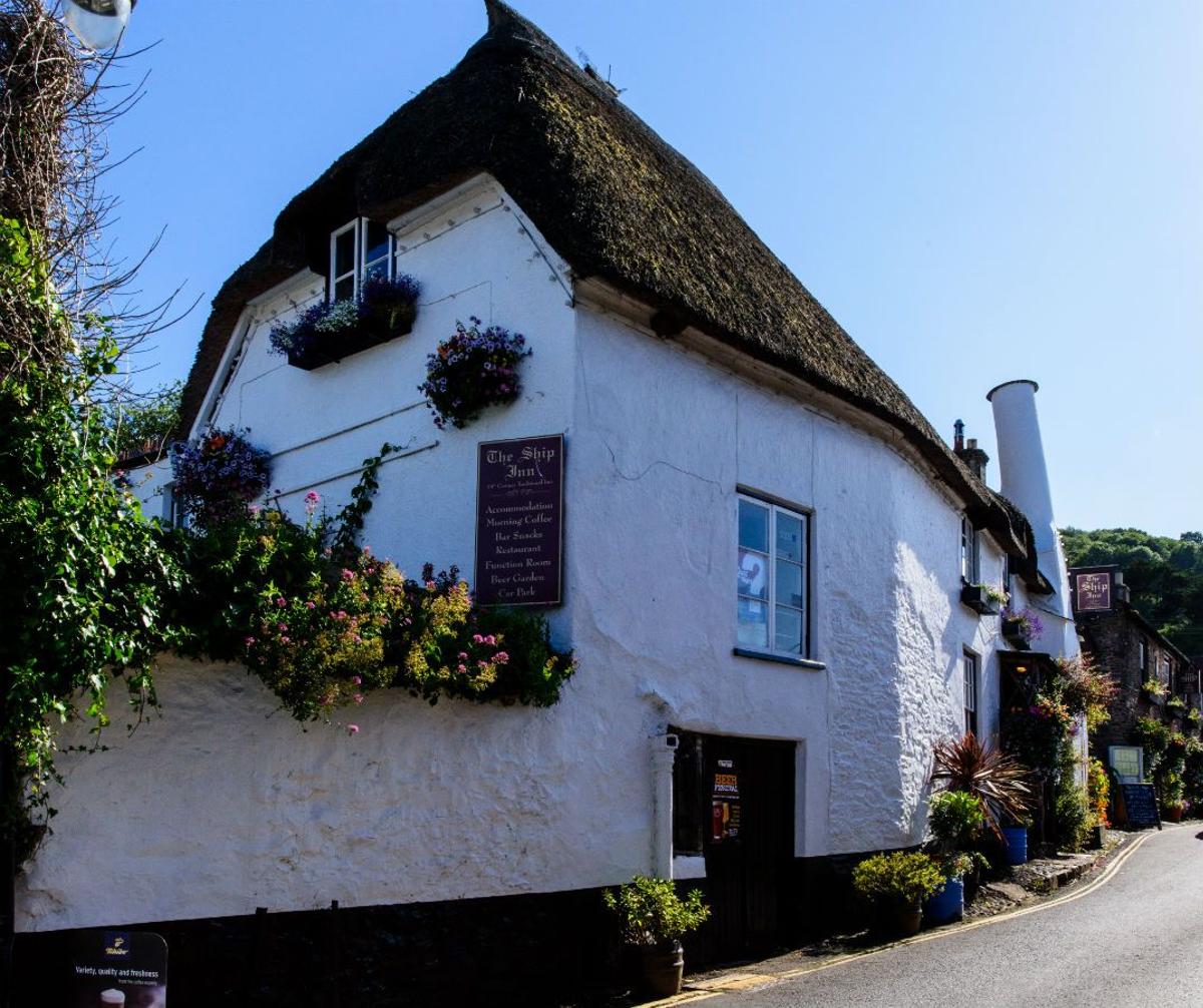 Porlock. Condado de Somerset