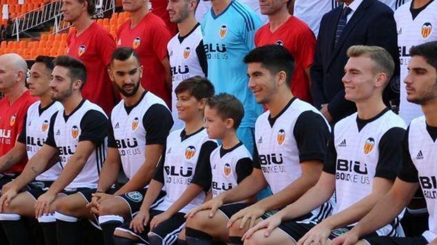 Así se ha hecho la foto oficial del Valencia CF