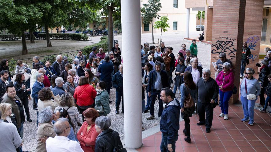 Concentración de apoyo a Pedro Sánchez en Cáceres