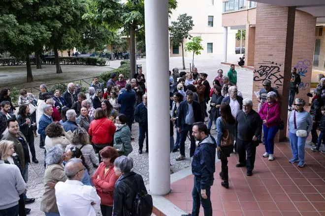 Concentración de apoyo a Pedro Sánchez en Cáceres