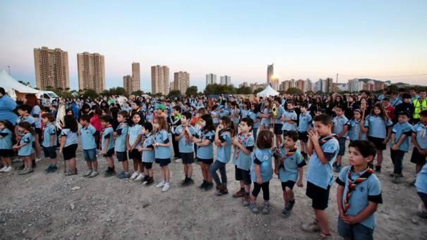 Benidorm se cuelga la pañoleta