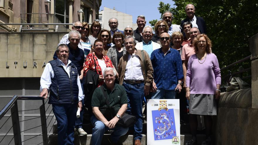 La Colla del 33 celebra el seu 55è aniversari de la seva fundació en una jornada a Manresa