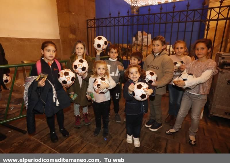 El Cartero Real recogió las ilusiones de los niños de Castellón