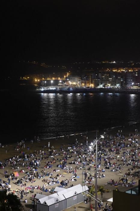 Fuegos de San Juan 2016: Playa de Las Canteras