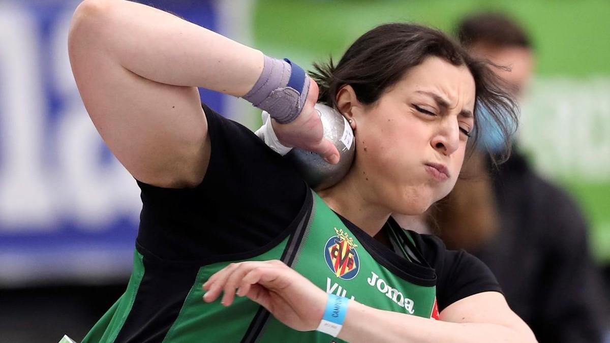 Belén Toimil, durante los Campeonatos de España