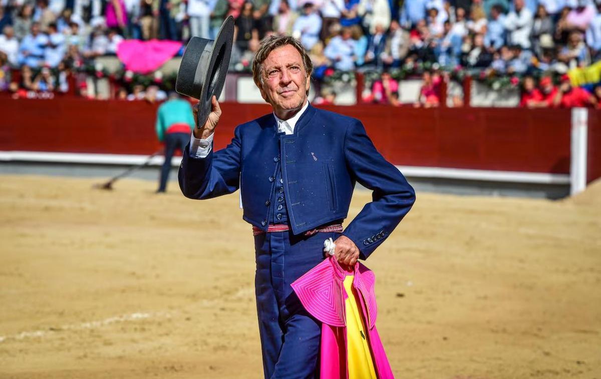 Curro Vázquez, en el festival celebrado en Las Ventas el pasado 12 de octubre.