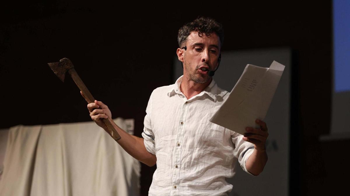 Lectura dramatitzada 'La destral del corsari' a Eivissa.