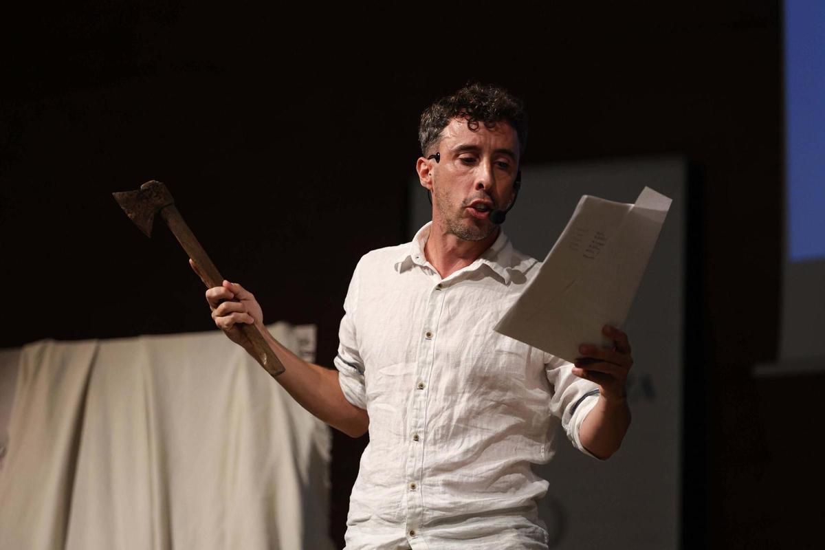 Lectura dramatitzada 'La destral del corsari' a Eivissa.