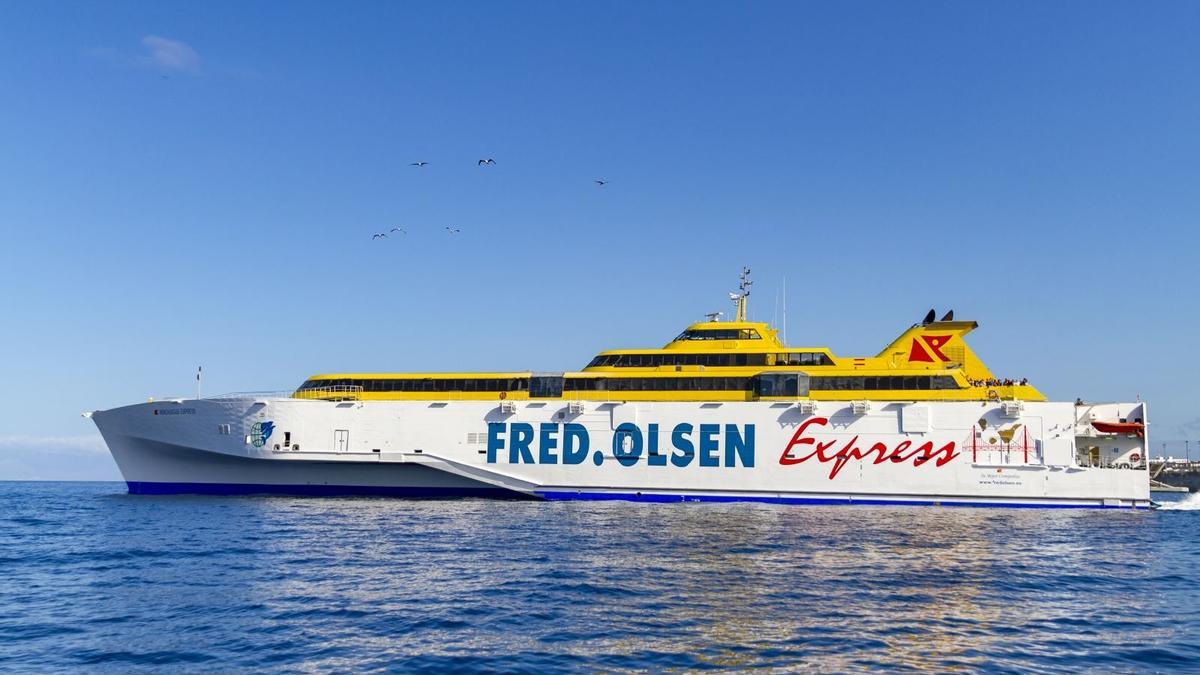 Barco de Fred. Olsen Express refuerza sus conexiones con La Palma durante la próxima semana