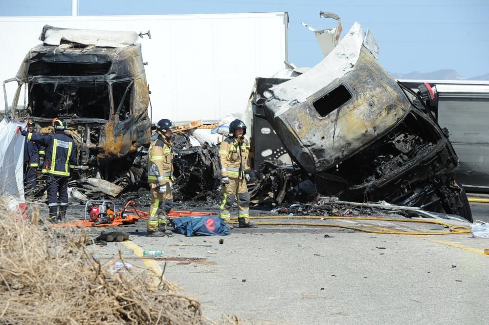 Las imágenes del accidente