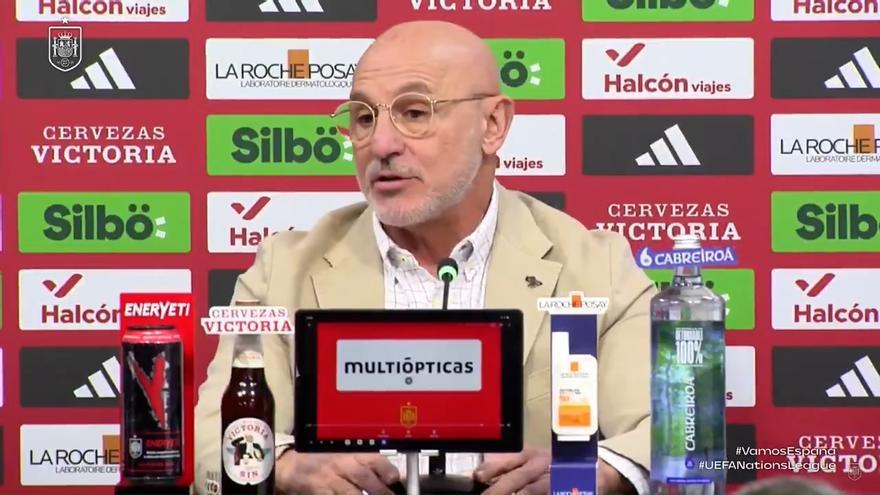 De la Fuente explica la ausencia de Gavi