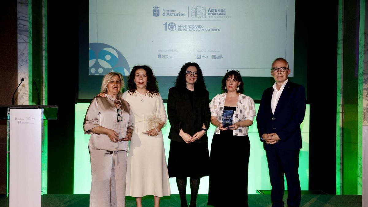 La Film Commission celebra su décimo aniversario en Gijón entre el aplauso a Sandra Hermida y el emotivo recuerdo a Cienfuegos y Gayo, en imágenes