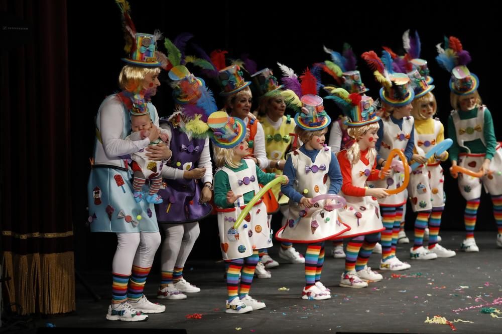 Desfile infantil en el Carnaval de Gijón