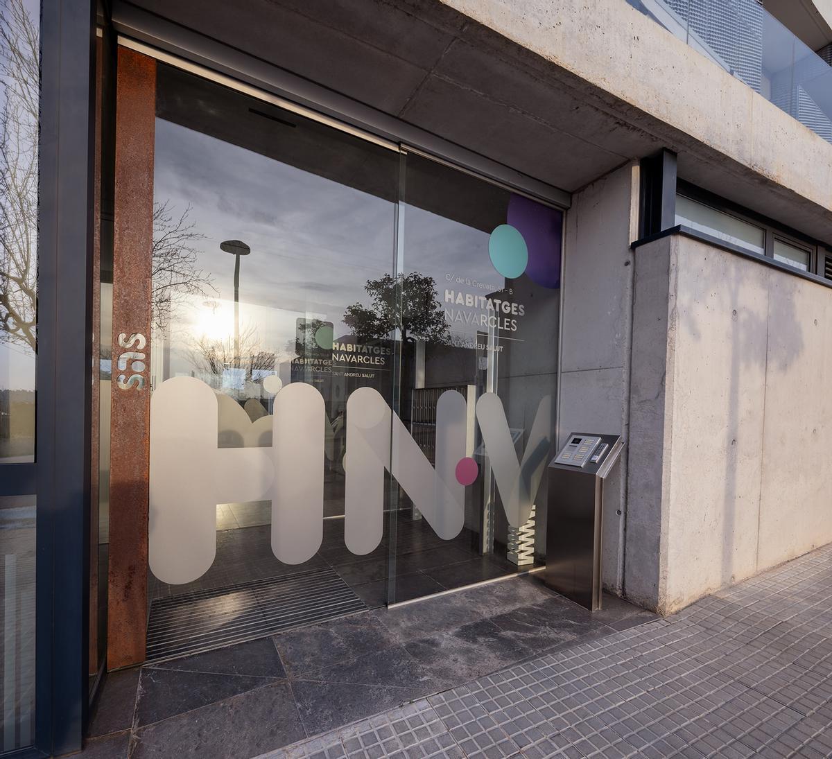 Façana dels dels Habitatges amb Serveis de la Fundació Sant Andreu Salut