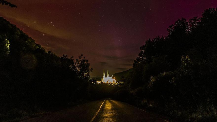 La aurora boreal se asoma al cielo asturiano: así se vio (y emocionó)