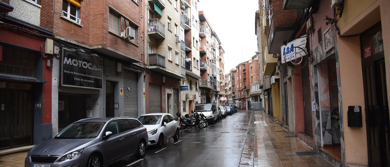 El intercambio se efectuó sobre las 20.00 horas en una calle del barrio Delicias de Zaragoza