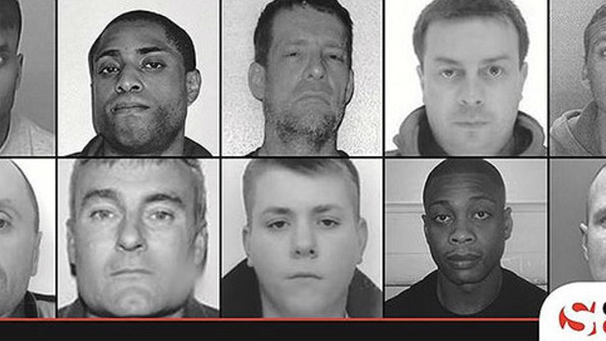 Los 10 fugitivos más buscados por el Reino Unido en España