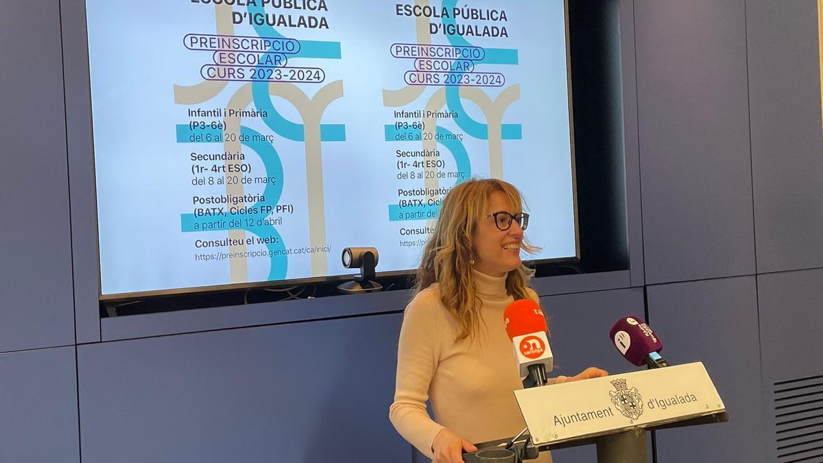 Patrícia Illa, regidora d'Educació