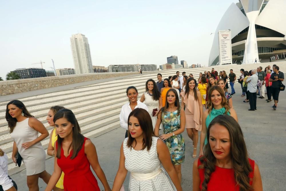 Presentación de las candidatas a falleras mayores 2018