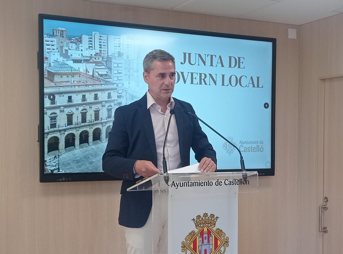 Antonio Ortolá, portavoz adjunto del equipo local de Castelló.