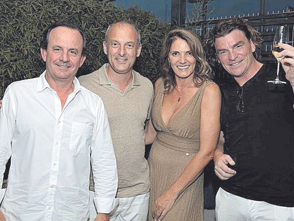 Vicente Tomás, Hans Lenz, Mariana Muñoz y Osvaldo Luppi.