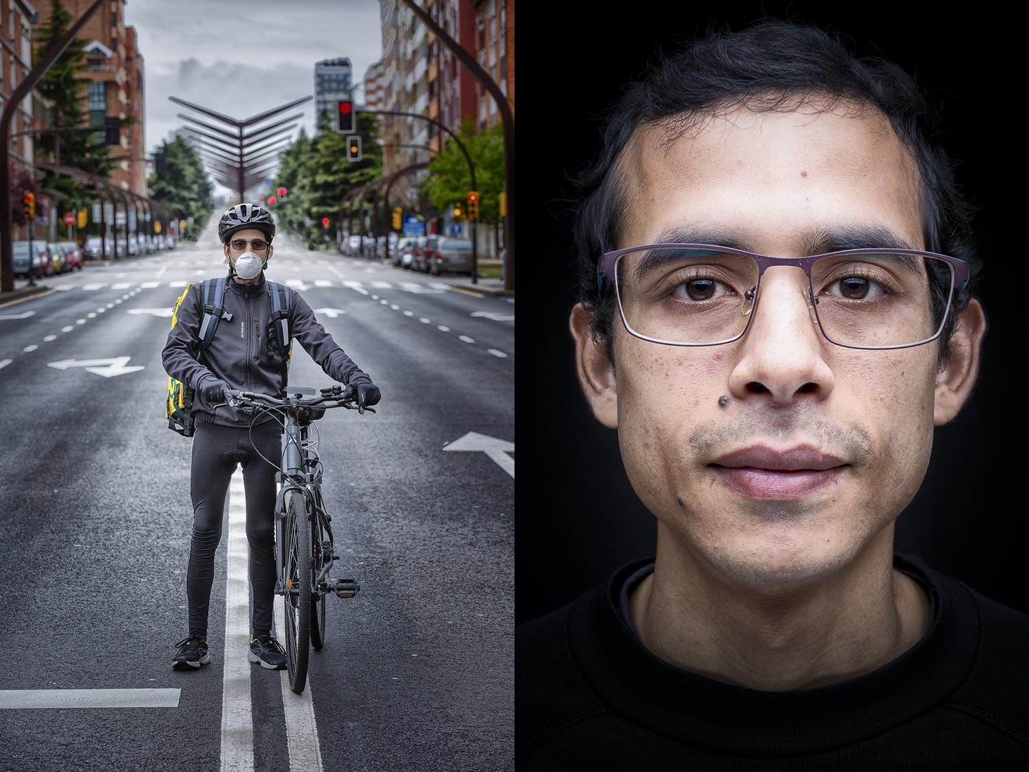 [Giusseppe de Jesús Schembri Girón] | Piloto de aviación. Repartidor de Glovo. | Avenida de la Constitución. Gijón.