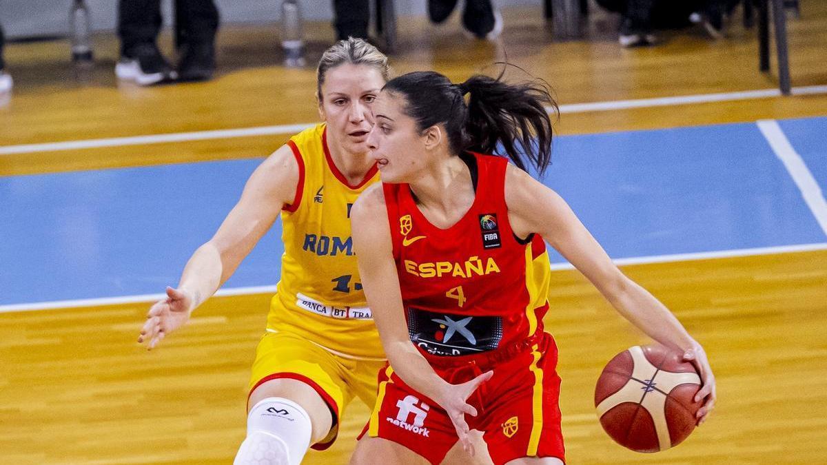 Salvadores, en el partido jugado en Rumanía