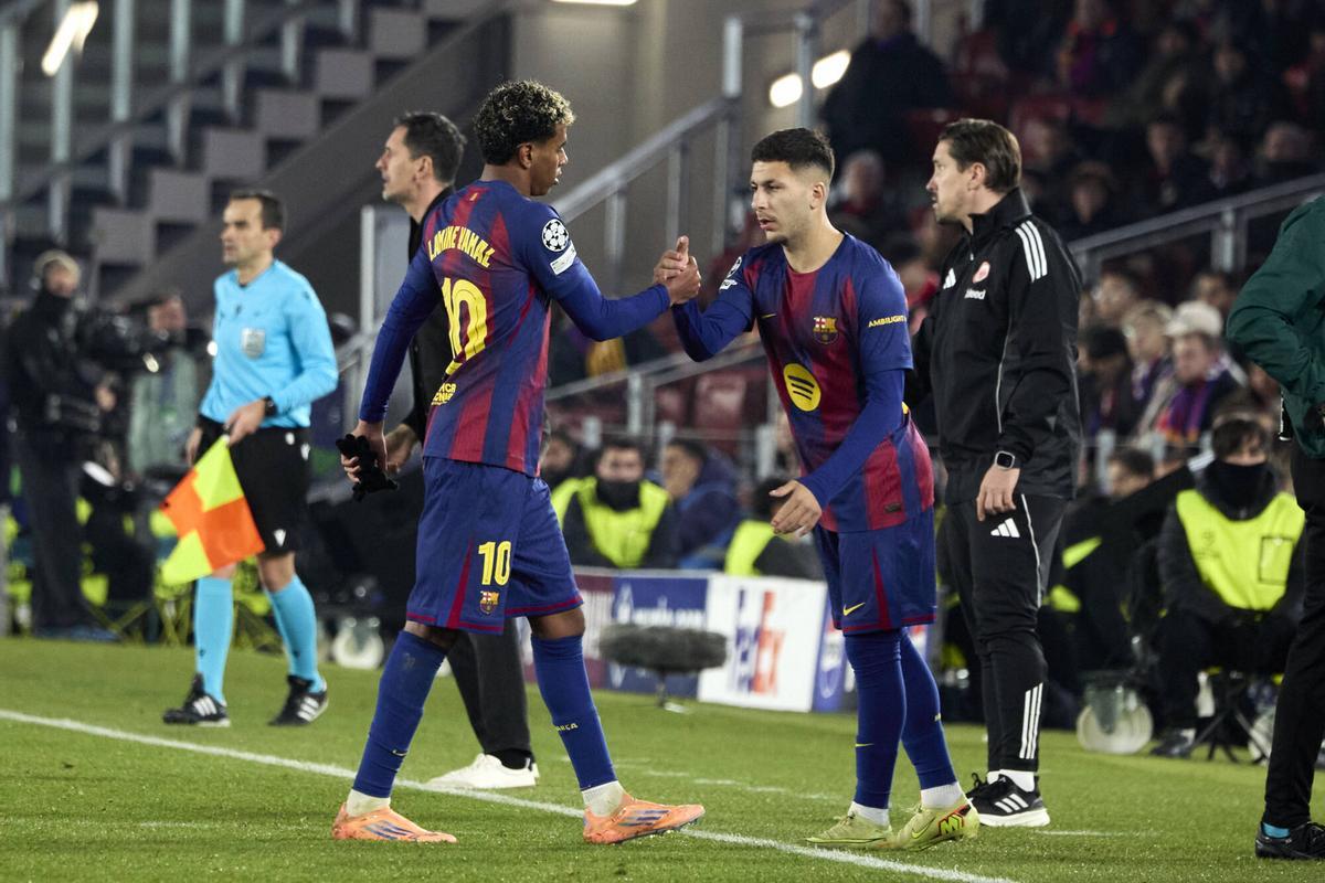 Todo apunta a que Roony cogerá el relevo de Lamine en la Copa