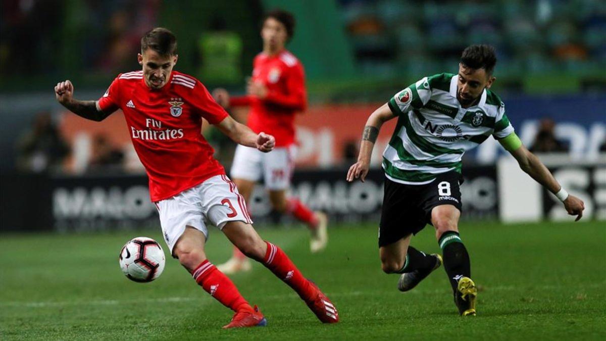 Grimaldo sigue creciendo en las filas del Benfica