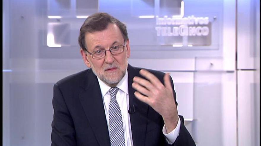 Rajoy, sobre la Administración Trump: "Quiero tener buenas relaciones"