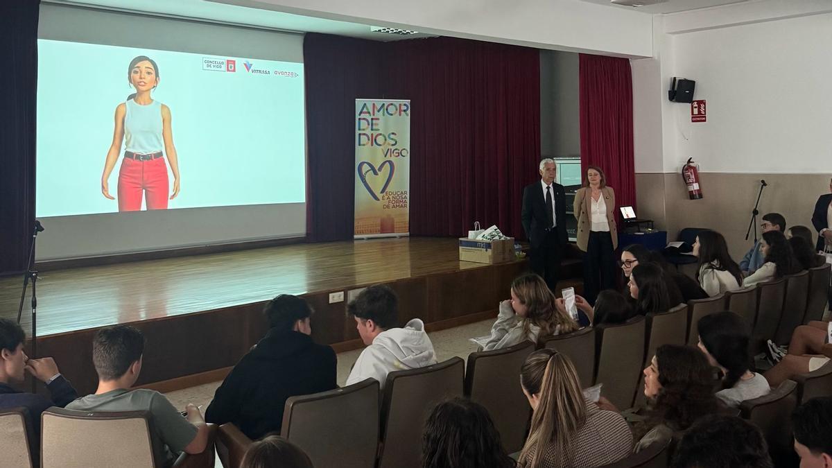 Campaña de Vitrasa en el Colegio Amor de Dios.