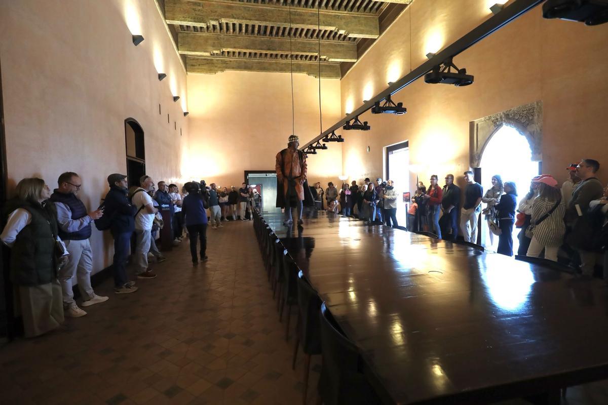 En imágenes | Primer día de puertas abiertas del palacio de La Aljafería