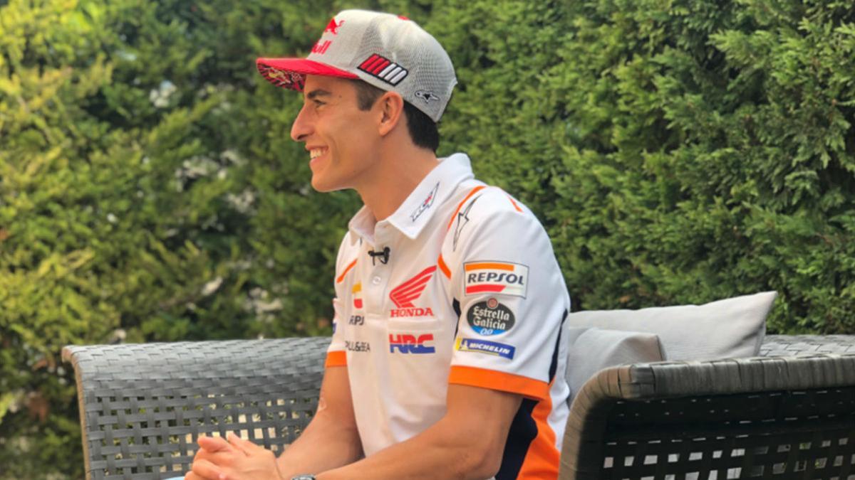 Marc Márquez: "Lo que peor llevo es un fin de semana de Gran Premio, es cuando me salen las ganas y el ansia de volver"