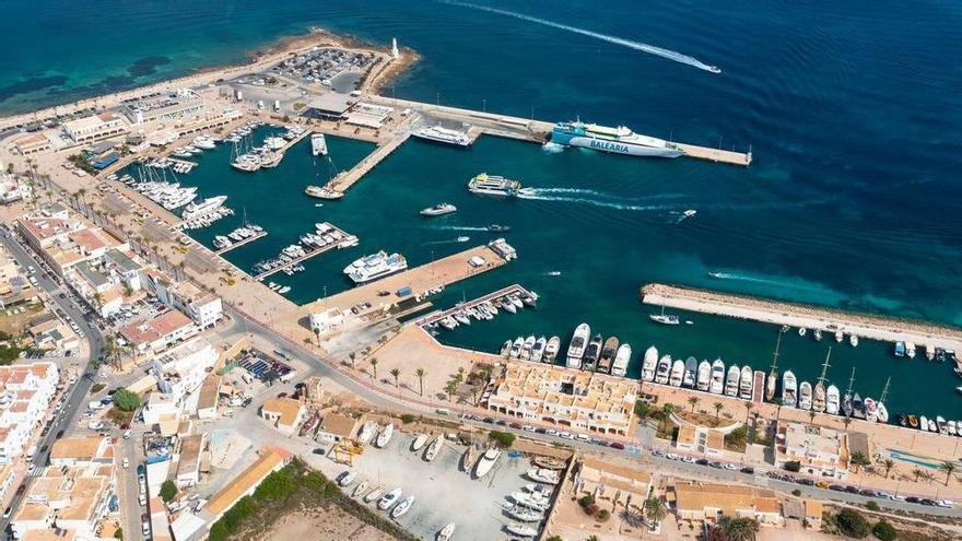 Sale a concurso una marina seca en la Savina por la demanda tras las regulación en s&#039;Estany des Peix