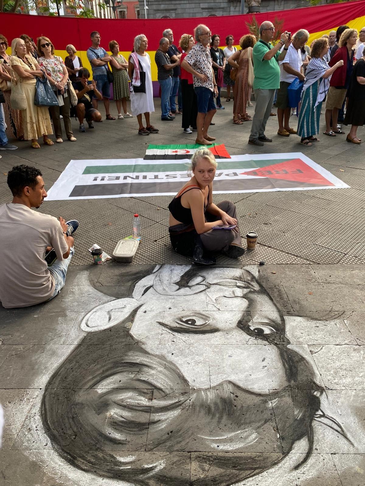 Homenaje a Federico García Lorca en el Parque San Telmo