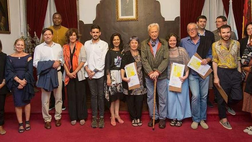 Las tres mejores balconadas reciben sus premios