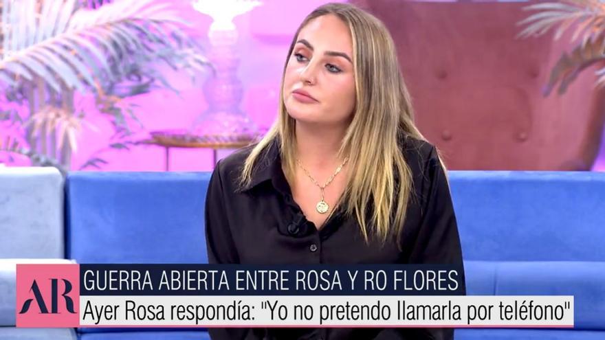 Rocío Flores carga contra Rosa Benito: &quot;Utilizó a mi madre para hacerme daño&quot;
