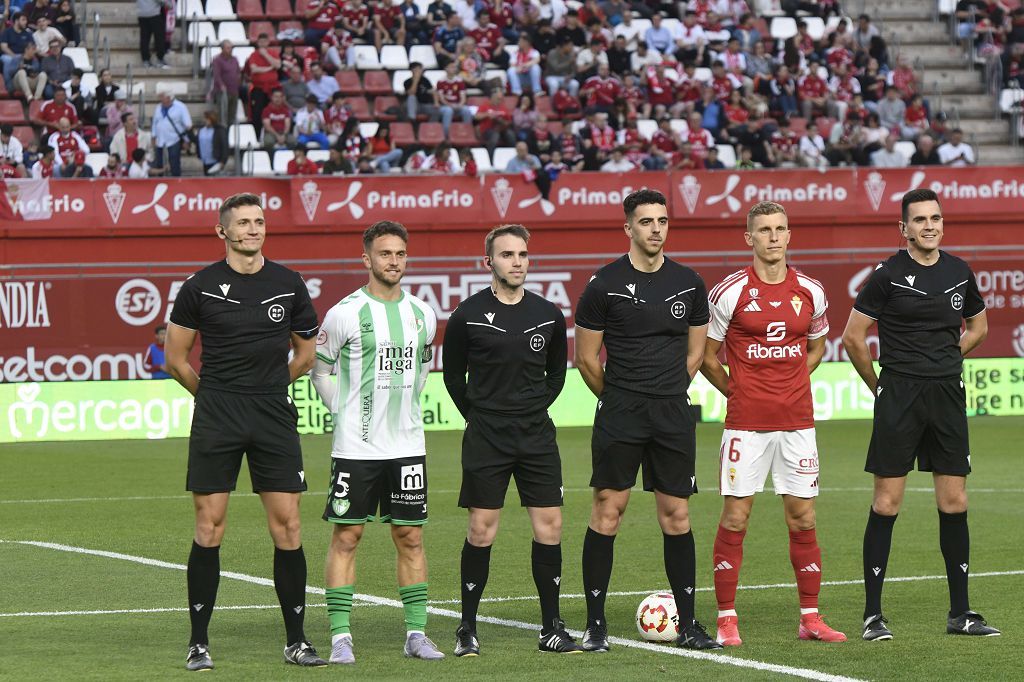 Las mejores imágenes del partido entre el Real Murcia y el Antequera