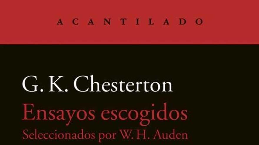 Chesterton, crítico literario: el montaje de Auden