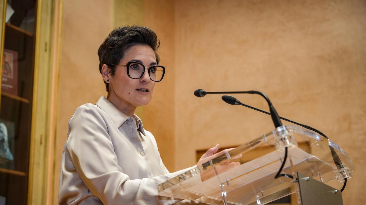 Raquel del Puerto, presidenta de la Diputación de Badajoz.