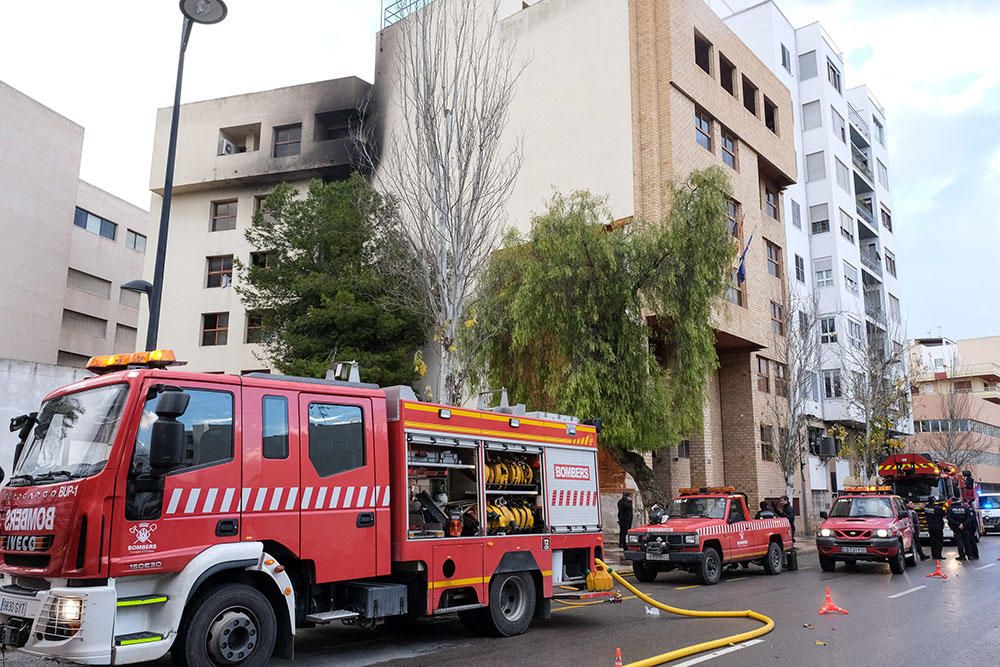 Incendio en los Juzgados de Ibiza