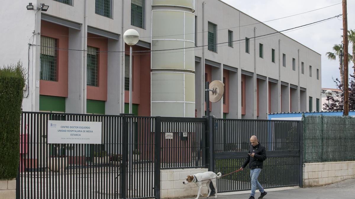 Uno de los edificios del complejo de Salud Mental Doctor Esquerdo