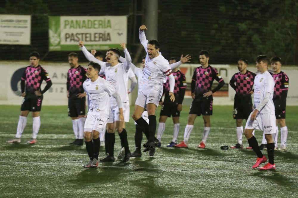 El cuadro santaeulaliense alcanza por primera vez la tercera ronda de la Copa del Rey tras lograr la clasificación en un trabajado encuentro