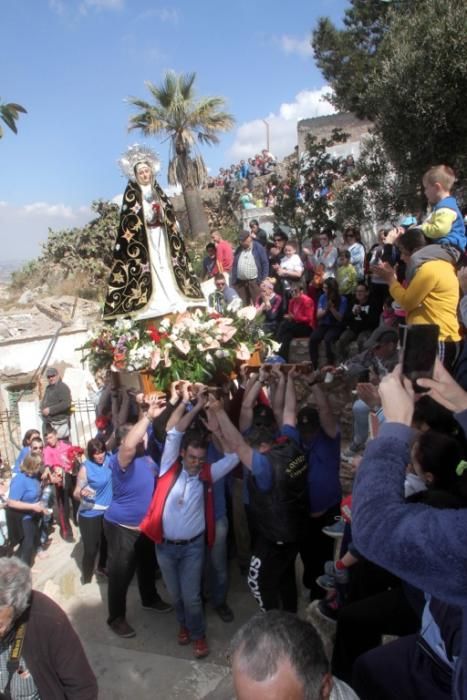 Subida de la Virgen de la Soledad al Calvario